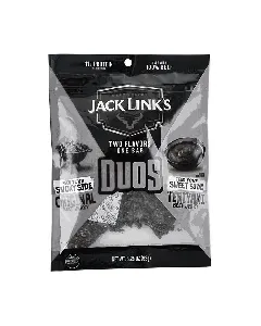Beef Jerky Duos, Original & Teriyaki, 3.25 oz 【Low Calories High-Protein Healthy Snacks】