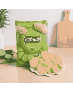 Cucumber Potato Chips, 2.46oz
