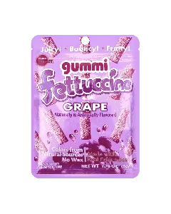 Fettuccine Gummy Candy Grape Flavor 1.7 oz 【Itzy Yuna's Pick】