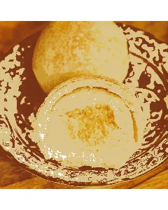Flaky Pastry With Yolk , 3pcs , 5.6 oz