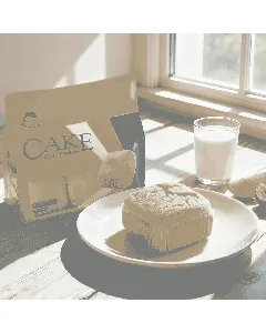 Fluffy Snow Cake ,6 pieces 13.75 oz【Breakfast Afternoon Tea Snacks】