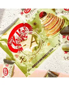 Kitkat Chocolate Wafer Biscuit Bar,Autumn Limited Edition Rum Chestnut Mont Blanc Cake Flavor 9p, 3.6oz