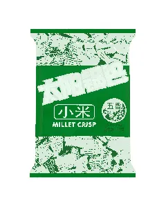 Millet Crisp ,Rice Crust,Five Spices Flavor ,1.76 oz