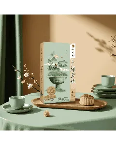 Mung Bean Cake, Osmanthus Flavor, 190g