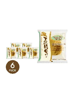Natural Yeast Baked Wheat Bread ,Japanese Dessert, Hokkaido Milk Flavor,2.82oz*6【6 Packs】