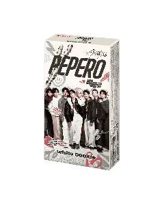PEPERO Biscuit Stick White Cookie Flavor【8 packs in 1 box】9.03oz【Stray Kids Pick】【Packing May Vary】
