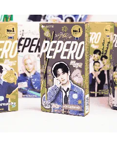 PEPERO Chocolate Biscuit Stick Classic Original Flavor 1.66 oz【Stray Kids Pick】【Packing May Vary】