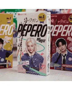 PEPERO White Chocolate Cookie Sticks 1.13 oz【Stray Kids Pick】【Packing May Vary】