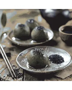 Qingtuan Mochi Black Sesame Flavor 10.58 oz【Spring Limited】