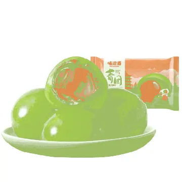 Artemisia Argyi Qingtuan A Speciality Of Jiangnan Region Comes In A Chocolate Flavor. Each bag Contains 6 Pieces.