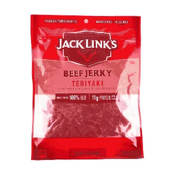 Beef Jerky, Teriyaki Flavor, 3.25 oz【Low Calories High-Protein Healthy Snacks】