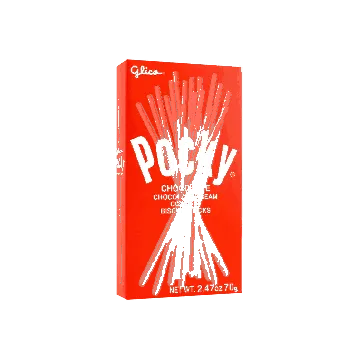 Classic Pocky Chocolate Cookie Sticks, 2.47oz