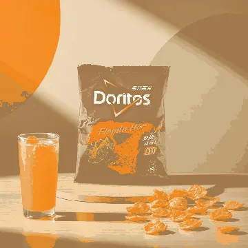Corn Chips Spicy Lemon Flavor 2.39 oz