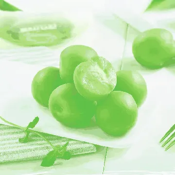 Crispy Green Plum 120g | Sweet & Sour Preserved Plums | Seedless Crunchy Dried Fruit Candy | New Year Party Treat | Office & Student Snack
