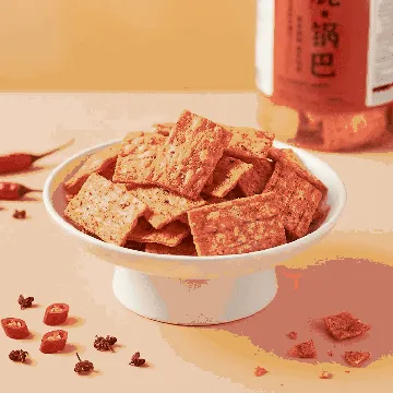 Crispy Rice Crackers Spicy Flavor 7.4 oz