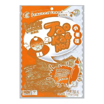 Crispy Seaweed Sriracha Chilli Sauce Flavor 32g
