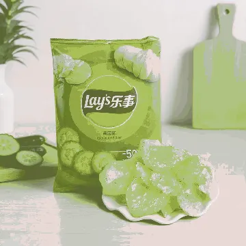 Cucumber Potato Chips, 2.46oz