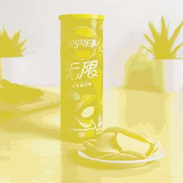 Cucumber Stax Potato Chips, 3.17oz