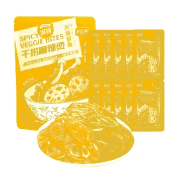 Dry-separated Spicy Hot Pot [Spicy-hot Flavor] 32g*10packs