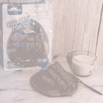 Egg Crust Roll Toast Bread Original Flavor, 10.58 oz【Nutritious Breakfast Bread】