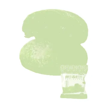 Flower mooncake matcha flavor 200g