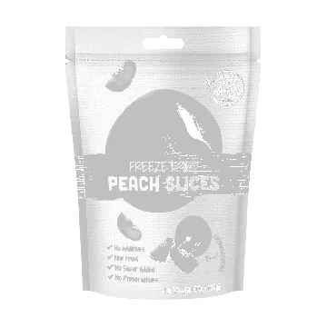 Freeze Dried Peach Slices 0.7 oz【No Sugar No Additives】