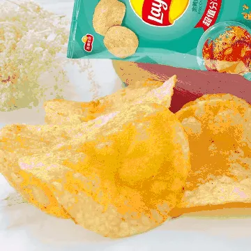 Fried Crab Flavor Potato Chips, 2.46oz[Packing May Vary]