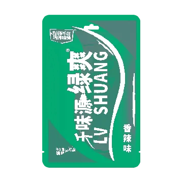 Green Spicy Strips, Lvshuang Nostalgic Snack, 72g