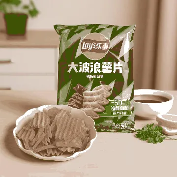 Grilled Squid Potato Chips, 2.46oz
