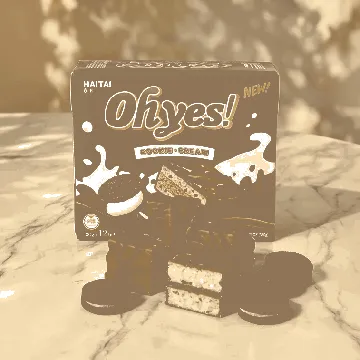 HAITAI Oh yes! Cookie and Cream Cakes - 12 Pieces, 12.69oz