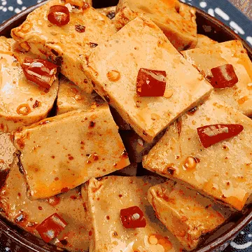 HAO BA SHI Dried Bean Curd Spicy Flavor 3.35oz