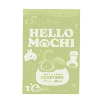 Hello Mochi Melon Honeydew Mochi,Gluten Free,6.3 oz