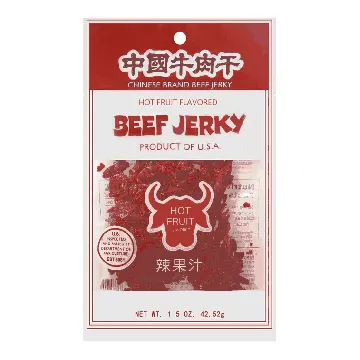 Hot Fruit Flavor Beef Jerky 43g