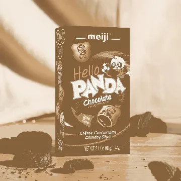 Panda Chocolate Filling Cookie 62g