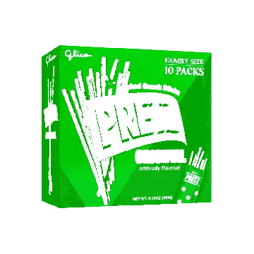 Pretz Baked Pretzel Biscuits Sticks, Original Flavor,10 Bags, 6.35oz