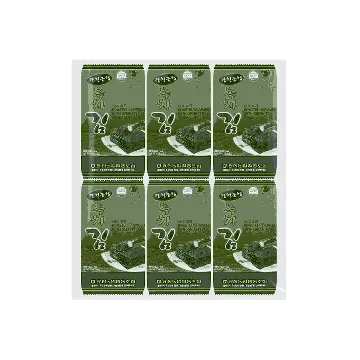 Roasted Seaweed with Green Tea - 12 Bags, 1.69oz