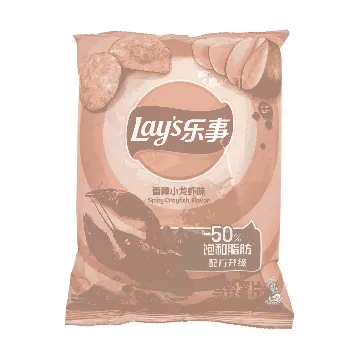 Spicy Crayfish Potato Chips, 2.46oz