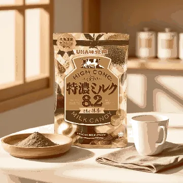 Uha Mikakuto Milk Candy Rich Matcha Flavor 2.36 oz