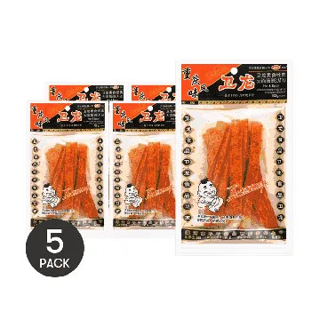 【Value Pack】Latiao Spicy Gluten Strips - 5 Packs* 3.59oz
