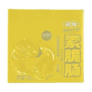 Vegetarian Crispy Konjac Sausage Sesame Paste Flavor 20bags 12.69 oz
